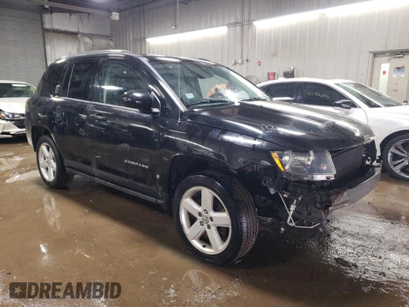2014 Jeep Compass Latitude with VIN 1C4NJCEA2ED887736, listed as a Copart auction lot 51675375 with 103,403 mi miles and Salvage Title. Bid and sale history available at carsss.com. Image 4.