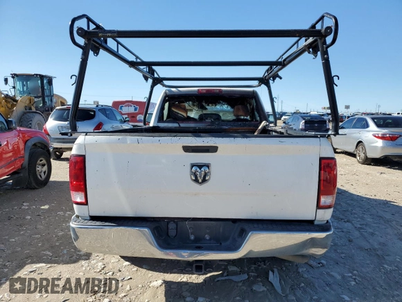 2022 Ram 1500 Tradesman with VIN 3C6JR6DG4NG187662, listed as a Copart auction lot 81151324 with Not provided miles and Salvage title. Bid and sale history available at DreamBid. Image 6.