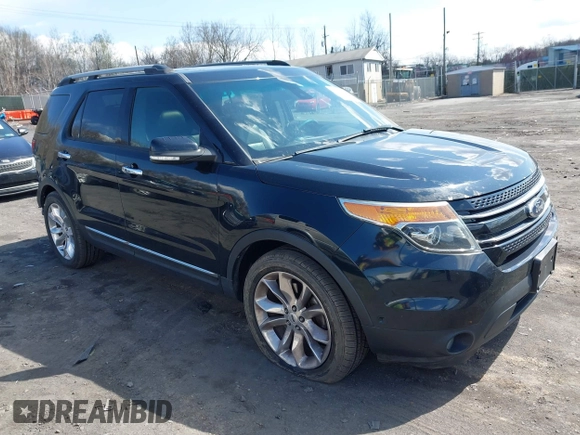 2014 Ford Explorer Limited with VIN 1FM5K7F8XEGA79838, listed as a IAAI auction lot 42040515 with 129,355 mi miles and . Bid and sale history available at carsss.com. Image 1.