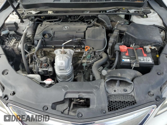 2017 Acura TLX with VIN 19UUB1F35HA005446, listed as a Copart auction lot 60146105 with 67,352 mi miles and Salvage title. Bid and sale history available at DreamBid. Image 11.