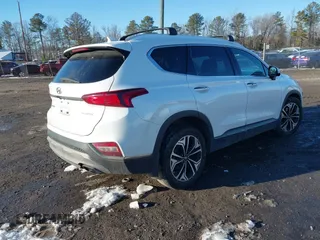 2020 Hyundai Santa Fe Limited with VIN 5NMS5CAA1LH261760, listed as a IAAI auction lot 41293649 with 119,153 mi miles. Bid and sale history available at carsss.com. Image 4.