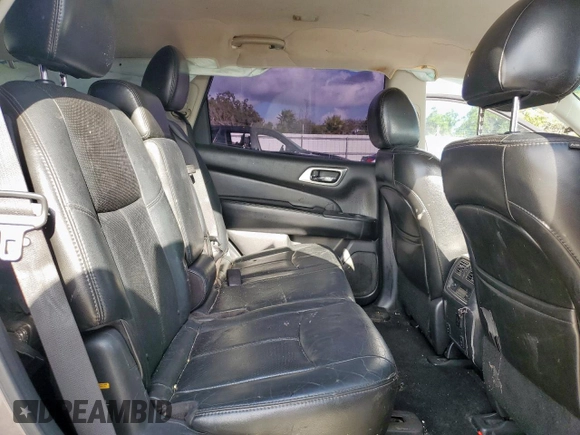 2014 Nissan Pathfinder SL with VIN 5N1AR2MN4EC612375, listed as a Copart auction lot 61652485 with 127,039 mi miles and Salvage title. Bid and sale history available at DreamBid. Image 10.