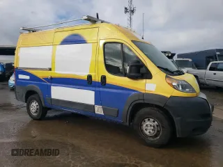 2021 Ram ProMaster Cargo with VIN 3C6LRVBG8ME564901, listed as a Copart auction lot 43367985 with Not Provided miles and Salvage Title. Bid and sale history available at carsss.com. Image 4.