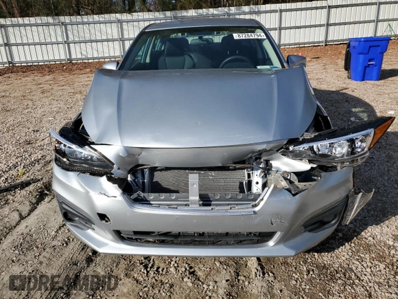 2017 Subaru Impreza Premium z VIN 4S3GKAD67H3625521, wystawiony jako Copart lot #87284794 z przebiegiem 18 637 mil mil oraz Szkoda całkowita • Salvage title. Historia ofert i sprzedaży dostępna na DreamBid. Obrazek 5.