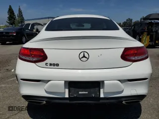 2018 Mercedes-Benz C 300 with VIN WDDWJ4JB1JF739946, listed as a Copart auction lot 60337685 with 49,017 mi miles and Salvage title. Bid and sale history available at DreamBid. Image 6.