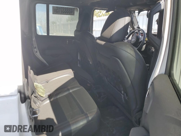 2022 Jeep Gladiator Rubicon with VIN 1C6JJTBM3NL107950, listed as a Copart auction lot 48883715 with Not provided miles and Non repairable. Bid and sale history available at DreamBid. Image 10.