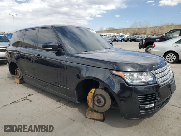 2014 Land Rover Range Rover Supercharged with VIN SALGS2TF8EA195067, listed as a Copart auction lot 53537105 with 131,368 mi miles and Salvage Title. Bid and sale history available at DreamBid. Image 4.