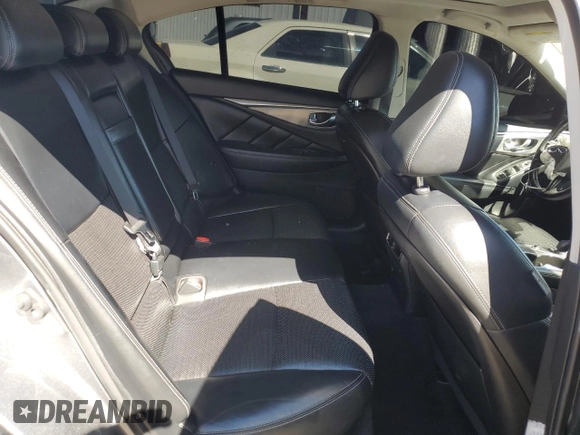 2016 Infiniti Q50 Premium with VIN JN1EV7AR8GM342377, listed as a Copart auction lot 50598545 with 91,556 mi miles and Salvage Title. Bid and sale history available at DreamBid. Image 10.