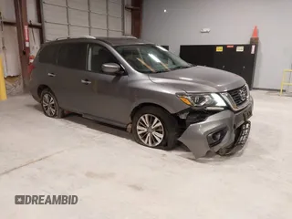 2019 Nissan Pathfinder SV with VIN 5N1DR2MM1KC628212, listed as a IAAI auction lot 41815898 with 139,375 mi miles. Bid and sale history available at carsss.com. Image 1.