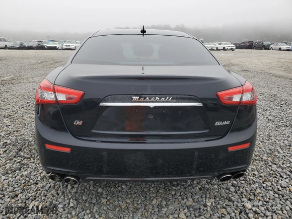 2015 Maserati Ghibli S Q4 with VIN ZAM57RTA5F1143258, listed as a Copart auction lot 47747835 with 137,288 mi miles and Clean Title. Bid and sale history available at carsss.com. Image 6.