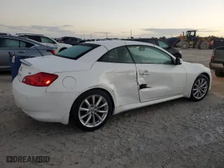 2011 Infiniti G37 Convertible with VIN JN1CV6FE1BM954002, listed as a Copart auction lot 74093104 with 39,551 mi miles and Salvage Title. Bid and sale history available at carsss.com. Image 3.