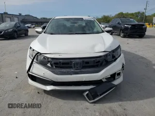 2019 Honda Civic LX with VIN 2HGFC2F6XKH606222, listed as a Copart auction lot 53129505 with 68,629 mi miles and Salvage Title. Bid and sale history available at DreamBid. Image 5.