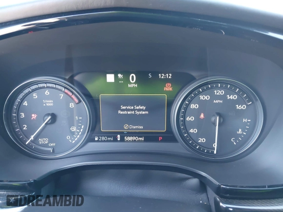 2021 Cadillac XT6 Premium Luxury with VIN 1GYKPERS0MZ110029, listed as a IAAI auction lot 41669104 with 58,890 mi miles and . Bid and sale history available at DreamBid. Image 7.