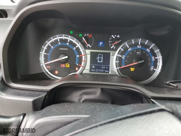 2014 Toyota 4Runner SR5 with VIN JTEZU5JR2E5076962, listed as a Copart auction lot 49210555 with 221,041 mi miles and Salvage Title. Bid and sale history available at carsss.com. Image 9.