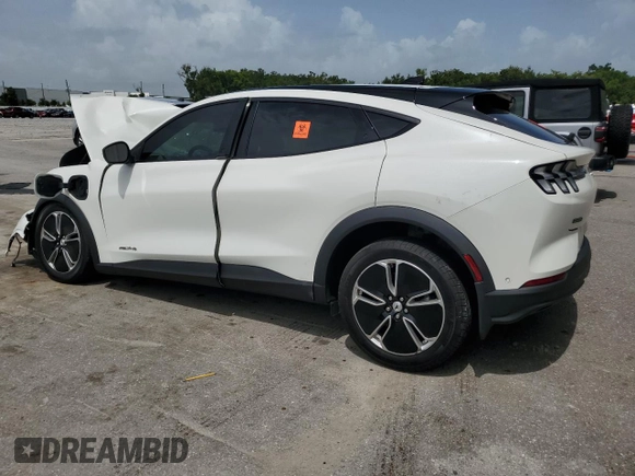 2023 Ford Mustang Mach-E Select with VIN 3FMTK1SS5PMA14734, listed as a Copart auction lot 59740115 with Not provided miles and Salvage title. Bid and sale history available at DreamBid. Image 2.