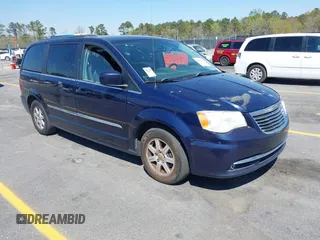 2012 Chrysler Town & Country Touring with VIN 2C4RC1BG5CR227953, listed as a IAAI auction lot 41901981 with 243,500 mi miles. Bid and sale history available at carsss.com. Image 1.