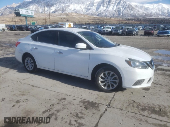 2019 Nissan Sentra SV with VIN 3N1AB7AP5KY279332, listed as a Copart auction lot 87600345 with 63,696 mi miles and Salvage Title. Bid and sale history available at DreamBid. Image 4.