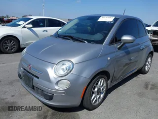 2015 FIAT 500 Pop z VIN 3C3CFFAR8FT667328, wystawiony jako IAAI lot #42157894 z przebiegiem 100 370 mil mil oraz . Historia ofert i sprzedaży dostępna na DreamBid. Obrazek 2.