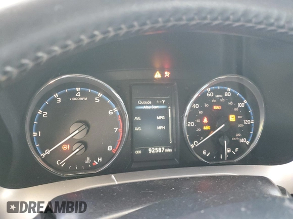 2016 Toyota RAV4 XLE with VIN JTMRFREV6GJ099491, listed as a Copart auction lot 56194465 with 92,587 mi miles and Salvage title. Bid and sale history available at DreamBid. Image 9.