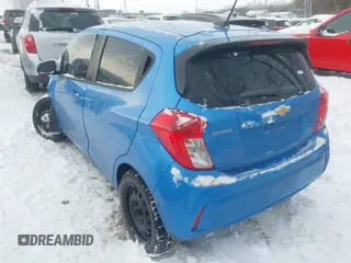 2017 Chevrolet Spark LS with VIN KL8CB6SA3HC713977, listed as a IAAI auction lot 41265053 with 108,655 mi miles. Bid and sale history available at carsss.com. Image 3.