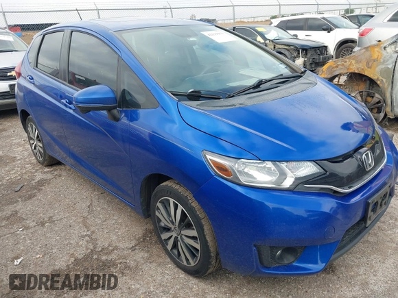 2015 Honda Fit EX-L with VIN 3HGGK5H81FM763121, listed as a IAAI auction lot 42119371 with 96,888 mi miles and . Bid and sale history available at DreamBid. Image 1.