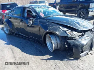 2017 Lexus IS with VIN JTHCM1D20H5016196, listed as a IAAI auction lot 41524105 with 1 mi miles. Bid and sale history available at carsss.com. Image 1.
