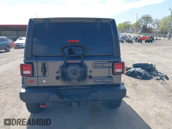 2019 Jeep Wrangler Unlimited Sport S with VIN 1C4HJXDG0KW541940, listed as a IAAI auction lot 42100255 with 68,309 mi miles and . Bid and sale history available at DreamBid. Image 17.