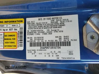 2018 Ford Fusion SE z VIN 3FA6P0H71JR107704, wystawiony jako Copart lot #75017244 z przebiegiem 202 999 mil mil oraz Nie do naprawy • Non repairable. Historia ofert i sprzedaży dostępna na DreamBid. Obrazek 12.