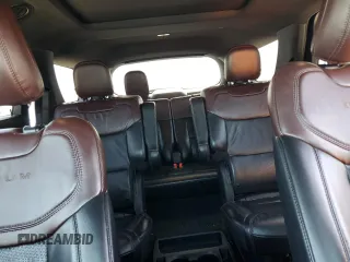 2020 Ford Explorer Platinum с VIN 1FM5K8HC7LGB53723, выставлен на аукционе Copart как лот 55531435 с пробегом 51 989 миль миль и Списание • Salvage title. История ставок и продаж доступна на DreamBid. Изображение 10.
