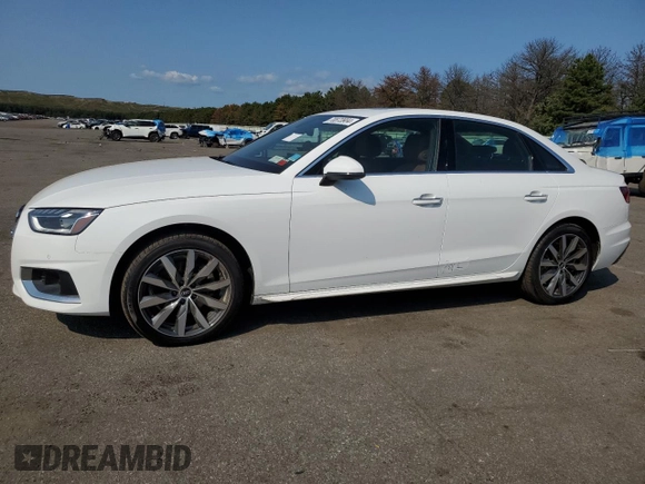 2021 Audi A4 Premium Plus z VIN WAUBBAF42MA086198, wystawiony jako Copart lot #70873904 z przebiegiem 18 667 mil mil oraz Szkoda całkowita • Salvage title. Historia ofert i sprzedaży dostępna na DreamBid. Obrazek 1.