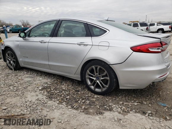 2019 Ford Fusion Hybrid Titanium with VIN 3FA6P0RU1KR222518, listed as a Copart auction lot 66924692 with 64,249 mi miles. Bid and sale history available at carsss.com. Image 2.