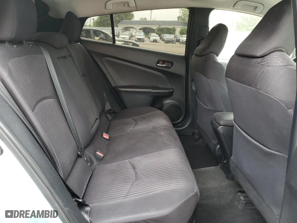 2018 Toyota Prius Two with VIN JTDKBRFU9J3584321, listed as a Copart auction lot 53243105 with 98,068 mi miles and Salvage Title. Bid and sale history available at carsss.com. Image 10.
