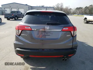 2022 Honda HR-V LX with VIN 3CZRU6H3XNM750419, listed as a Copart auction lot 48431305 with 55,744 mi miles and Salvage Title. Bid and sale history available at carsss.com. Image 6.