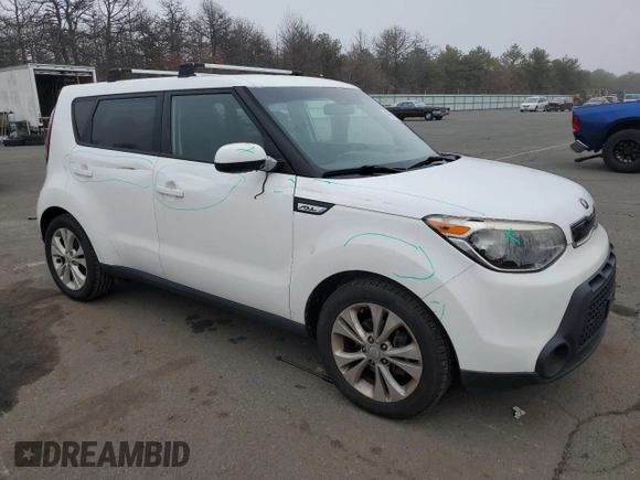 2015 Kia Soul + with VIN KNDJP3A52F7111953, listed as a Copart auction lot 48869305 with 110,581 mi miles and Salvage Title. Bid and sale history available at carsss.com. Image 4.