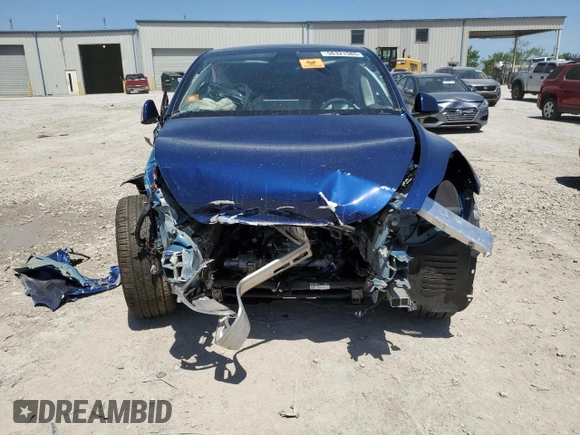 2024 Tesla Model Y Long Range with VIN 7SAYGDEEXRA286528, listed as a Copart auction lot 56321585 with Not provided miles and Salvage title. Bid and sale history available at DreamBid. Image 5.
