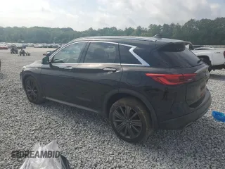 2020 Infiniti QX50 Luxe with VIN 3PCAJ5M17LF115024, listed as a Copart auction lot 54704385 with 68,853 mi miles and Salvage title. Bid and sale history available at DreamBid. Image 2.