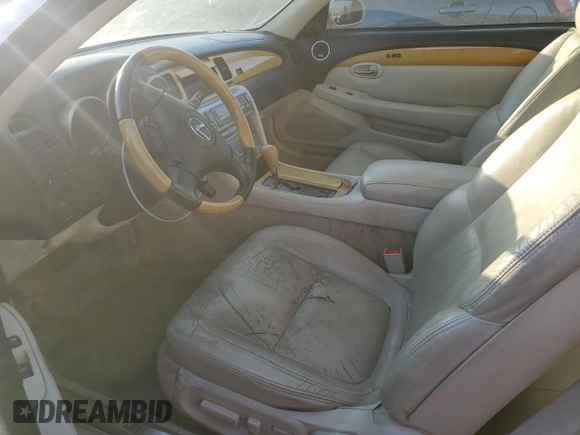2002 Lexus SC 430 with VIN JTHFN48YX20008072, listed as a Copart auction lot 71428204 with 113,874 mi miles and Salvage Title. Bid and sale history available at DreamBid. Image 7.