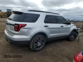 2016 Ford Explorer Sport with VIN 1FM5K8GT4GGC46495, listed as a Copart auction lot 51855625 with 117,632 mi miles and Salvage Title. Bid and sale history available at DreamBid. Image 3.