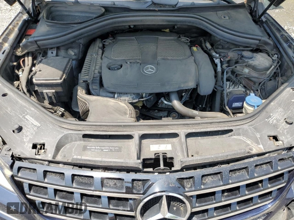 2015 Mercedes-Benz M 350 with VIN 4JGDA5HB2FA529997, listed as a Copart auction lot 59504795 with 69,872 mi miles and Salvage title. Bid and sale history available at DreamBid. Image 12.