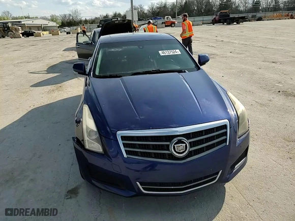 2013 Cadillac ATS Luxury with VIN 1G6AB5RA8D0121634, listed as a Copart auction lot 46137524 with 117,667 mi miles and Salvage Title. Bid and sale history available at carsss.com. Image 12.
