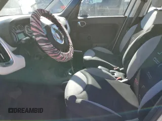 2014 FIAT 500L Pop with VIN ZFBCFAAH1EZ015571, listed as a Copart auction lot 46951065 with Not Provided miles and Salvage Title. Bid and sale history available at DreamBid. Image 7.