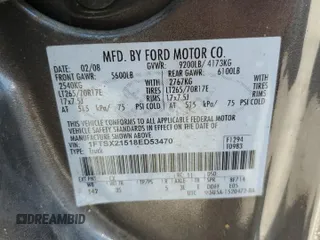 2008 Ford F-250 XL z VIN 1FTSX21518ED53470, wystawiony jako Copart lot #58700765 z przebiegiem 71 241 mil mil oraz Czysty tytuł • Clean title. Historia ofert i sprzedaży dostępna na DreamBid. Obrazek 12.