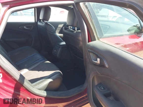 2015 Chrysler 200 S with VIN 1C3CCCBB2FN727144, listed as a IAAI auction lot 41848697 with 153,725 mi miles. Bid and sale history available at carsss.com. Image 8.