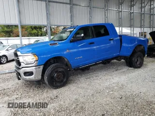 2020 Ram 3500 Big Horn with VIN 3C63RRLL5LG216351, listed as a Copart auction lot 77376504 with 155,924 mi miles and Salvage Title. Bid and sale history available at carsss.com. Image 1.