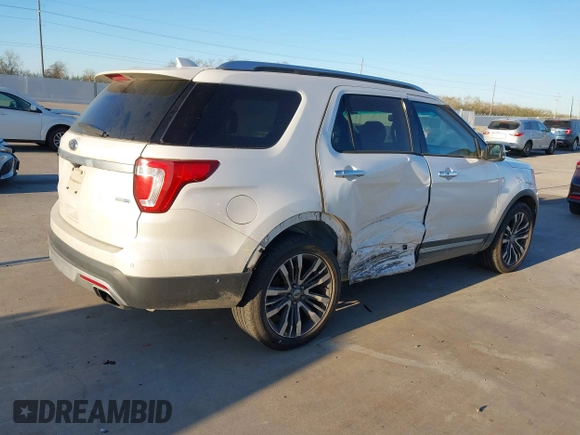 2017 Ford Explorer Platinum с VIN 1FM5K8HT9HGA78465, выставлен на аукционе IAAI как лот 41839665 с пробегом 87 937 миль миль и . История ставок и продаж доступна на DreamBid. Изображение 4.