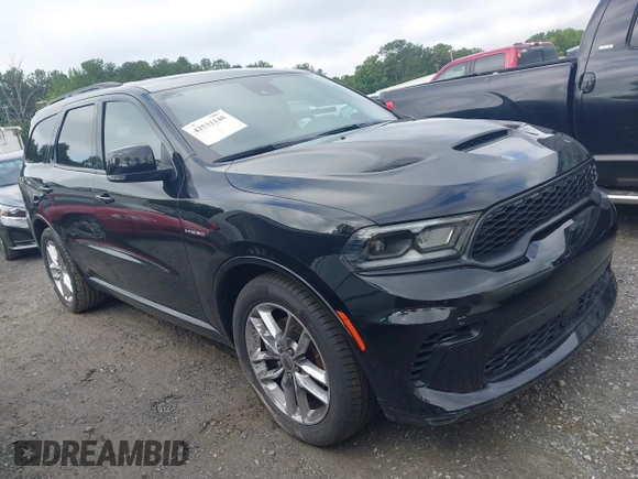 2024 Dodge Durango R/T Premium with VIN 1C4SDJCT9RC146885, listed as a IAAI auction lot 42531140 with 45,160 mi miles and . Bid and sale history available at DreamBid. Image 1.