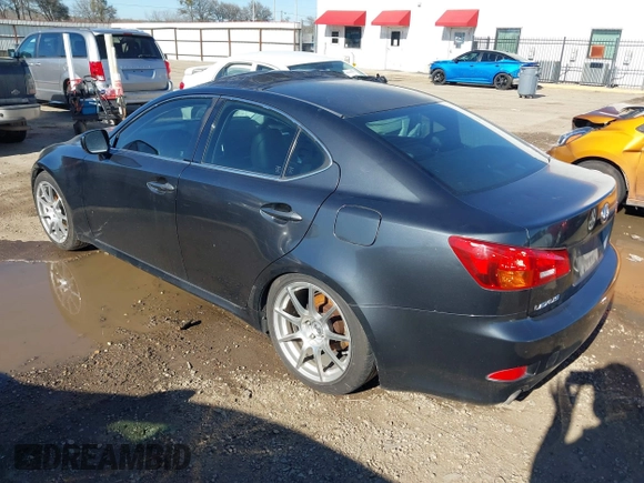 2006 Lexus IS 250 Manual with VIN JTHBK262565014820, listed as a IAAI auction lot 41654752 with 201,412 mi miles. Bid and sale history available at carsss.com. Image 3.