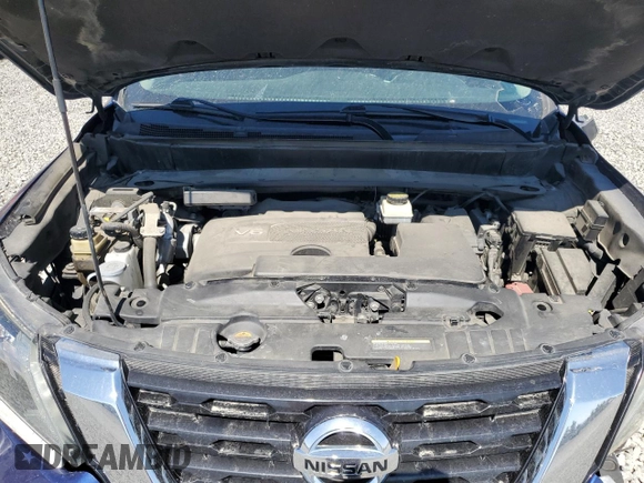 2019 Nissan Pathfinder S with VIN 5N1DR2MM6KC592579, listed as a Copart auction lot 63622475 with 150,248 mi miles and Salvage title. Bid and sale history available at DreamBid. Image 12.