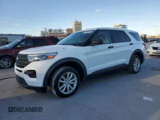 2021 Ford Explorer with VIN 1FMSK7BH9MGA56526, listed as a Copart auction lot 41666235 with 104,873 mi miles and Salvage Title. Bid and sale history available at carsss.com. Image 1.