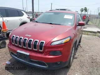 2014 Jeep Cherokee Limited with VIN 1C4PJLDS0EW134195, listed as a IAAI auction lot 42162971 with 182,272 mi miles and . Bid and sale history available at DreamBid. Image 2.